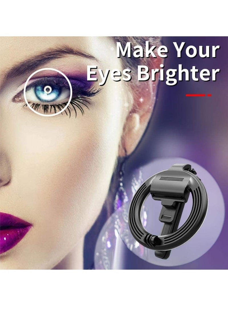 JOMILA - L07 Wireless Bluetooth Selfie Stick Foldable Handheld Remote Shutter Tripod with 5 inch LED Ring Light for Live Stream - Image 1