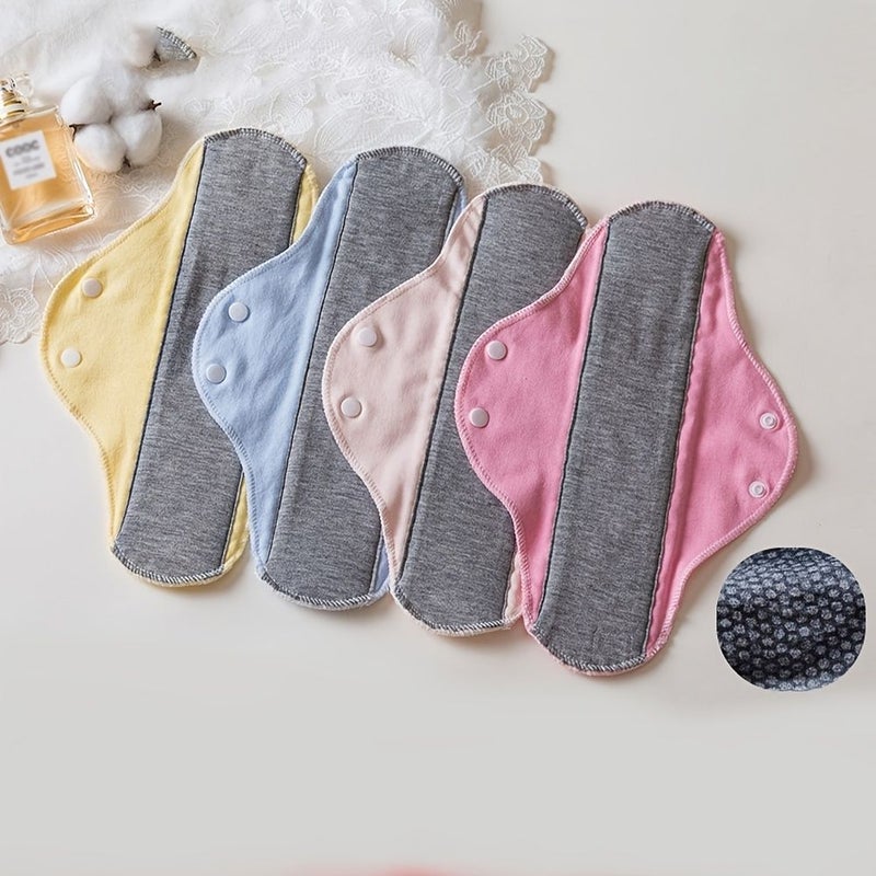 Washable Fabric Underwear Pads Assorted Colors Soft Breathable for Women Elderly - Image 2