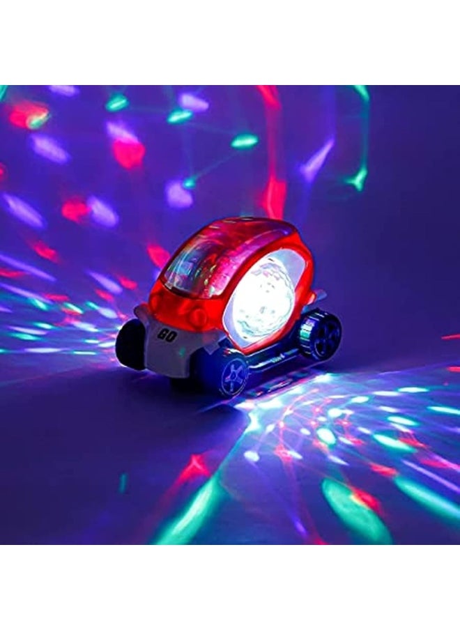 TOY GARDEN Stunt Car 360° Rotating Toy for Kids – Bump and Go Action with 3D Lights, Music & Flashing Sound Effects  - Image 2
