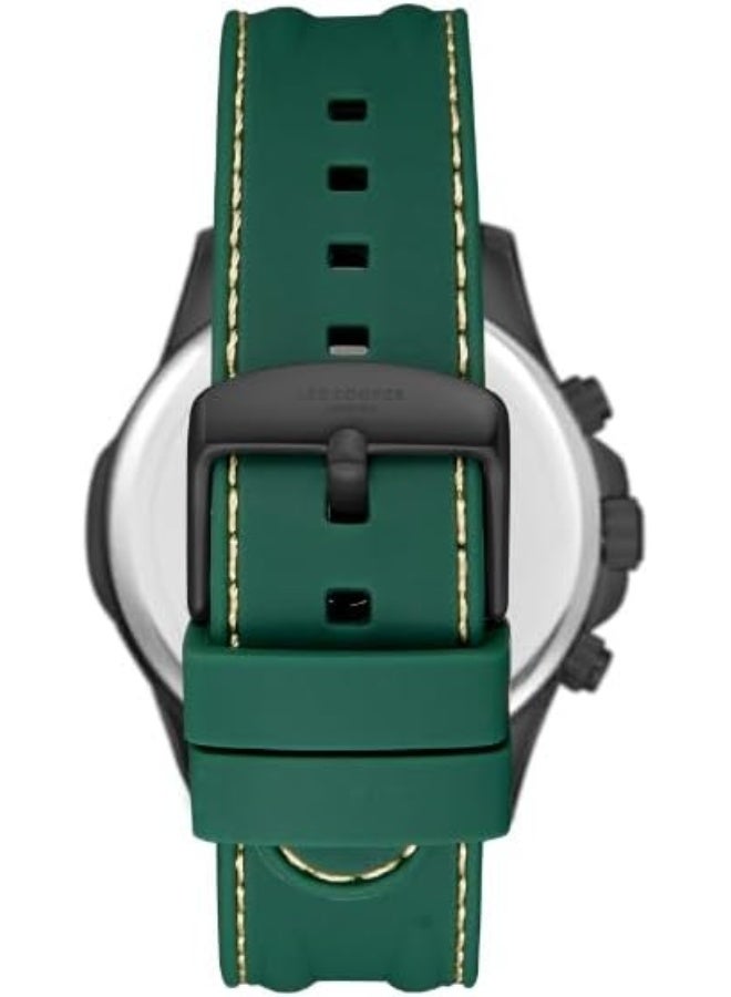 لي كوبر ساعة لي كوبر رجالية متعددة الوظائف بقرص أخضر داكن - Image 4