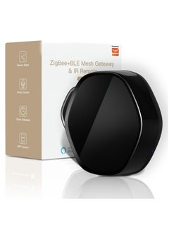 ZigBee & Bluetooth & Mesh Gateway with IR Remote Controller, Intelligent Bridge, Wired Smart Home, WiFi Smart Infrared Universal Remote Blaster and Multi-Mode Hub 2 in 1, Control AC TV DVD CD