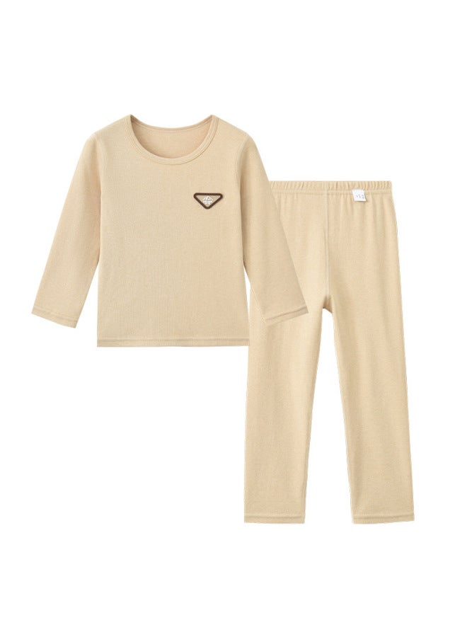 Autumn Clothes And Long Pants For Girls, Colorful Cotton Spring And Autum Pajamas For Middle-aged And Older Girls, Kidsren's Intimates Sets, Cotton Home Clothes