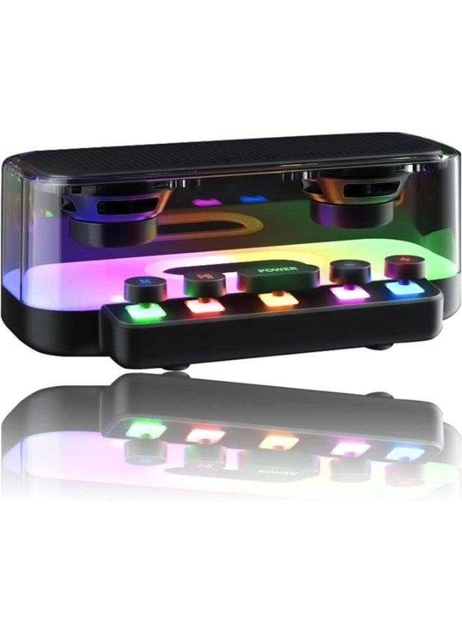 Davin New 2023 Bluetooth Speaker With Mechanical Keyboard Buttons  - Image 1