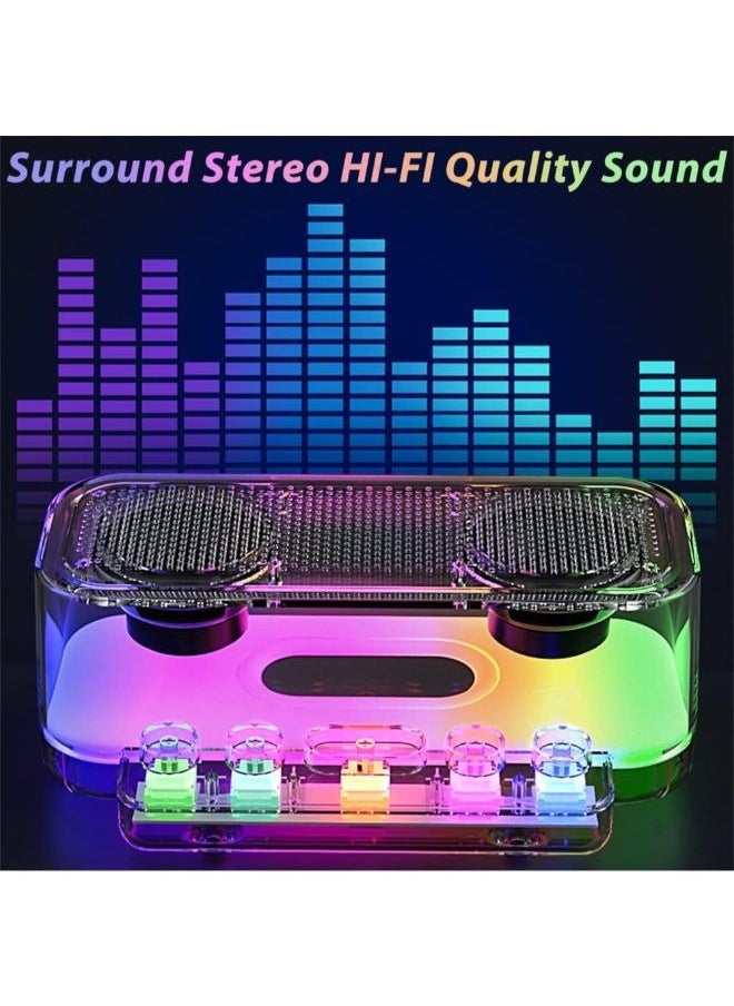 Davin New 2023 Bluetooth Speaker With Mechanical Keyboard Buttons  - Image 3