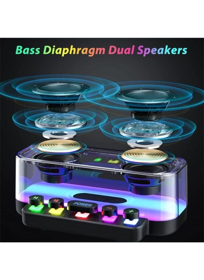 Davin New 2023 Bluetooth Speaker With Mechanical Keyboard Buttons  - Image 4