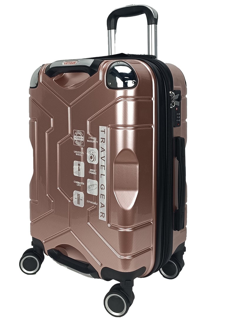 فيبتور طقم حقائب سفر بعجلات من 3 قطع TPC عجلات جانبية صلبة مع قفل TSA - Image 2