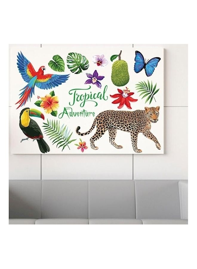 NIBEMINENT Animal And Birds Wall Sticker - Image 3