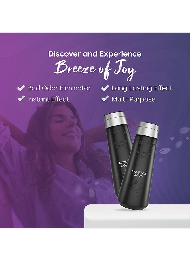 Dr Scent Dr Scent Premium Diffuser Aroma Oil- Amazonia Wood - Refreshing Bergamot and Seville Orange Blend, Leather and Balsamic Middle Notes, Woody Cedarwood Base, Long-lasting Fragrance (170ml)  - Image 5