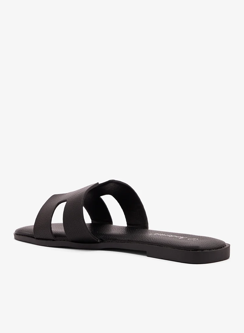 أندرينا صنادل صيفية مسطحة