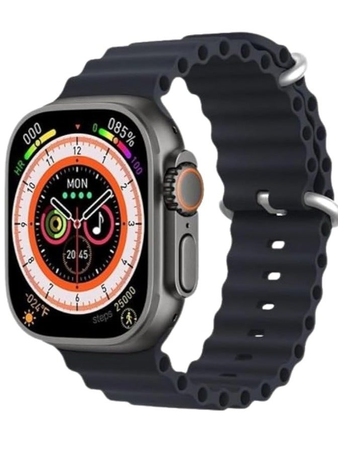 BIG T900 SmartWatch Ultra 8 Display 2.09 Inch - 49mm Bluetooth Call Wireless Charging Sport NFC Body Temperature Monitor Call Wireless charging Touch Screen for IOS & android for men and women - Image 1