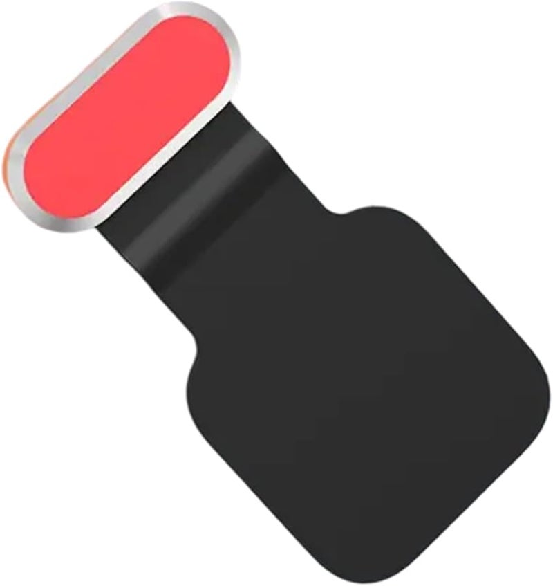 Big Red USB C Charging Port Cover Shields Phone From Dust Prolongs Device Life - Image 2
