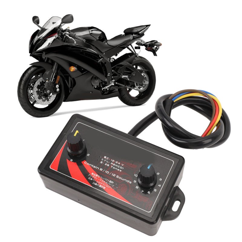 Car Horn Controller 25 Sound Effects Professional DC12V to 24V Universal Fit for Car Motorcycle Truck Boat - Image 2