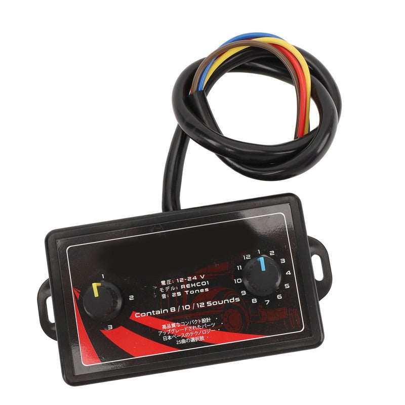 Car Horn Controller 25 Sound Effects Professional DC12V to 24V Universal Fit for Car Motorcycle Truck Boat - Image 3