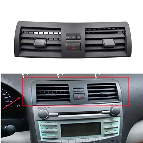 ASVEGE Air Conditioning Vent Center A/C Air Conditioning Vents Compatible with Toyota Camry Dash 2007-2013 Trim Insert Outlet Panel Grille 55660-06100 - Image 1