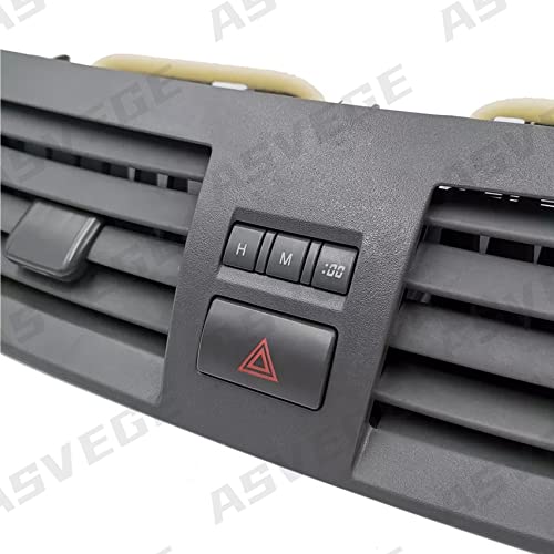 ASVEGE Air Conditioning Vent Center A/C Air Conditioning Vents Compatible with Toyota Camry Dash 2007-2013 Trim Insert Outlet Panel Grille 55660-06100 - Image 4