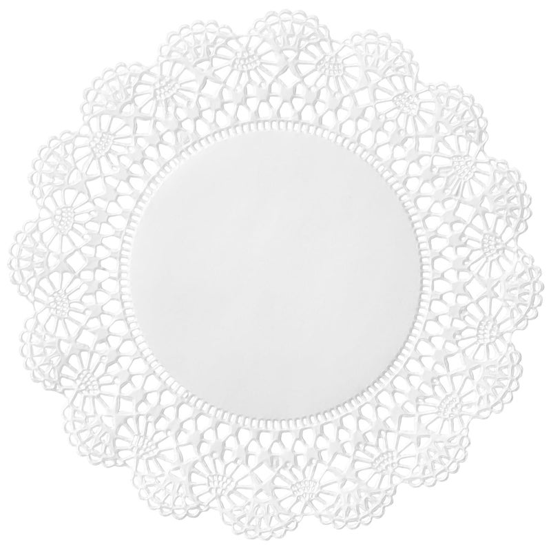 Hoffmaster Cambridge Lace Doilies, Round, 6", White, 1,000/Carton - Image 4