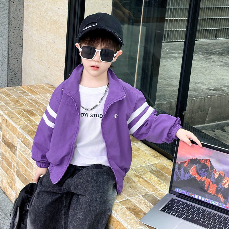 Boys Jackets Korean Style Children'S Spring Style Jackets Boys Spring - Image 1