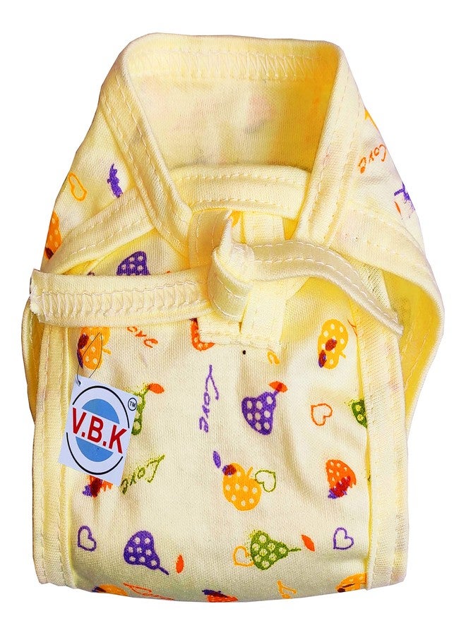 V.B.K Baby Boy and Baby Girl Nappy (Langot) (Cloth Diaper), Set Of 12 Piece, Hosiery Soft Fabric, Multicolor (0-6 Months) - Image 5