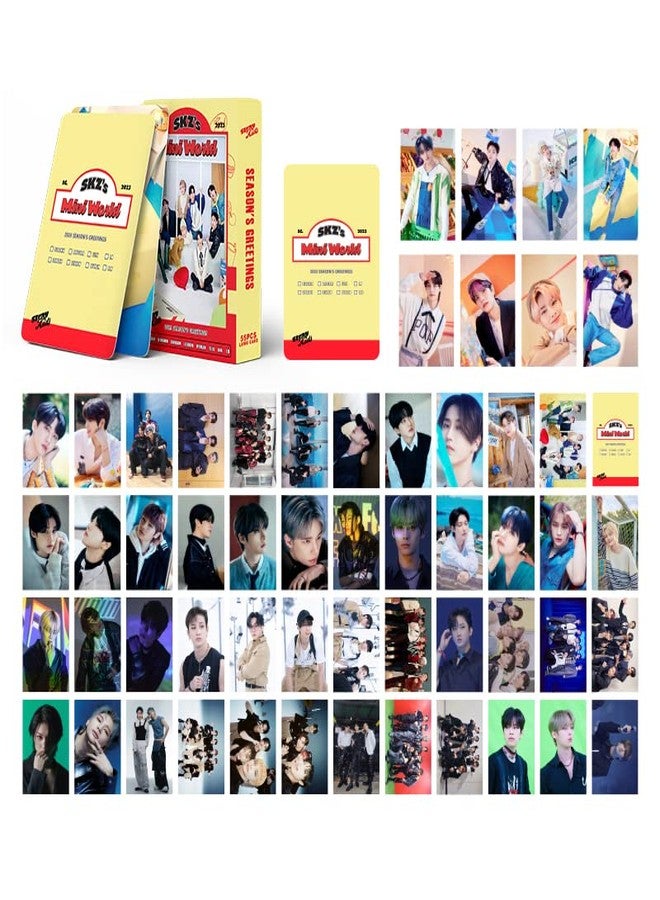 eTel Like 5 Pack/275 Pcs Stray Kids 5 Star Lomo Card Photocards Greeting Card with Postcards Box - Image 4