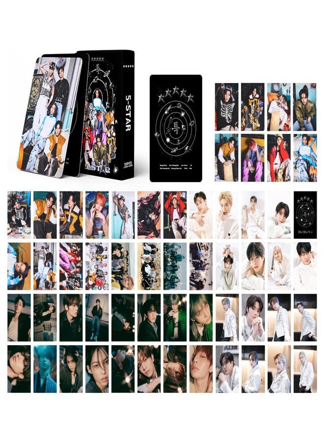 eTel Like 5 Pack/275 Pcs Stray Kids 5 Star Lomo Card Photocards Greeting Card with Postcards Box - Image 3