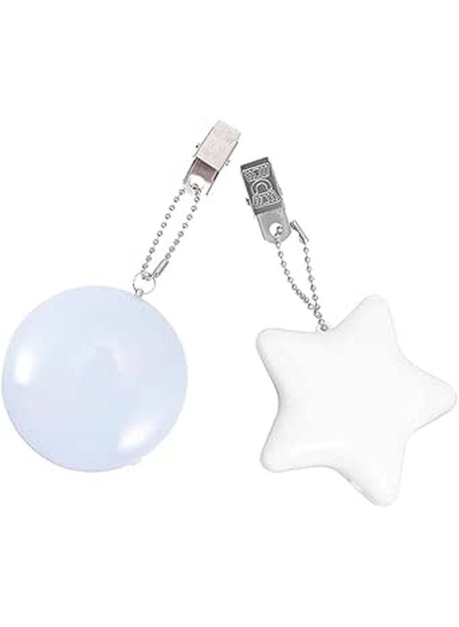 2Pcs LED Touch Sensor Handbag Light Automatic Dimmable Clip On Night Lamp - Image 1
