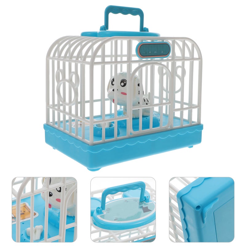 2pcs Electric Dog Toy Plaything Music Toy Pet Cage Toy for Children - Image 1