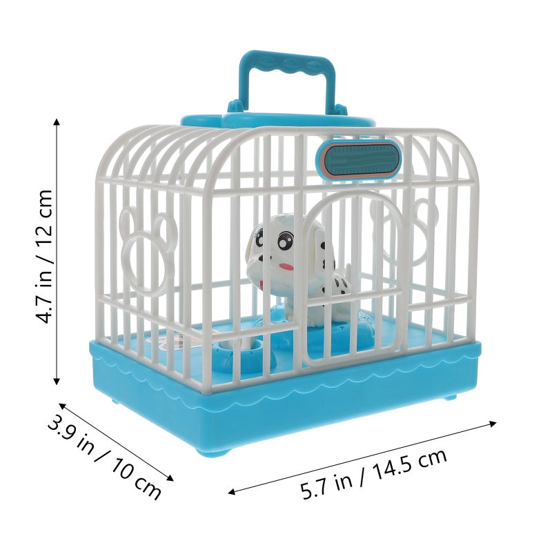 2pcs Electric Dog Toy Plaything Music Toy Pet Cage Toy for Children - Image 2