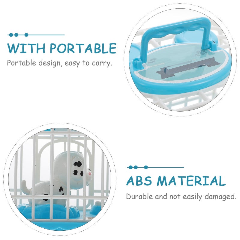 2pcs Electric Dog Toy Plaything Music Toy Pet Cage Toy for Children - Image 5
