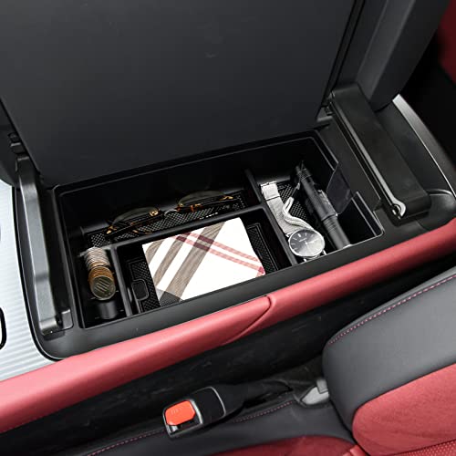 SXCY for 2023 2024 2025 Lexus RX 350 Center Console Organizer 2023 2024 2025 RX 350 Accessories Armrest Console Tray for 2024 2025 RX Hybrid RX 350h/ RX 500h F Sport Premium+/ Luxury Console Organizer - Image 5