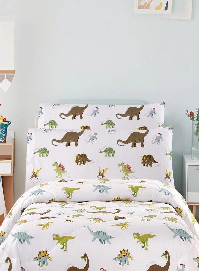 MAG 1Pcs Dinosaur Body Pillowcase(20”*54”),Dinosaur Pillowcase Based White,Soft Microfiber, for Kids Toddler Teens Boys and Girls. - Image 4