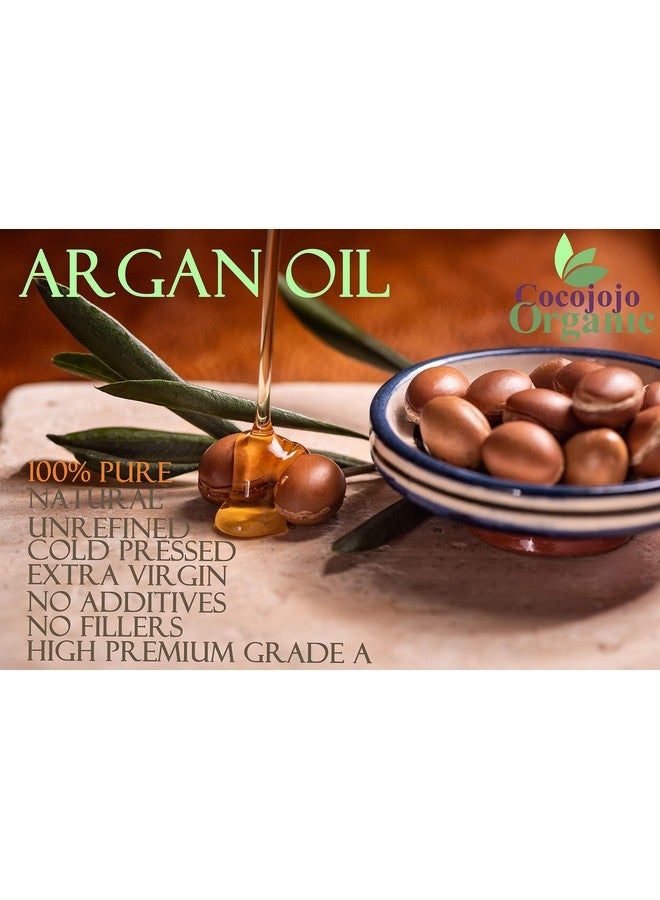cocojojo Argan Oil Cold Pressed 8 Oz 100% Pure Natural Extra Virgin Unrefined Gradea Argan Moroccan Marrakesh Oil Moisturizer Hair Face Lips Body Scalp Skin - Image 4