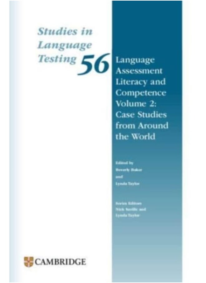 null - Language Assessment Literacy and Competence Volume 2: Case Studies from Around the World Paperback - Image 1