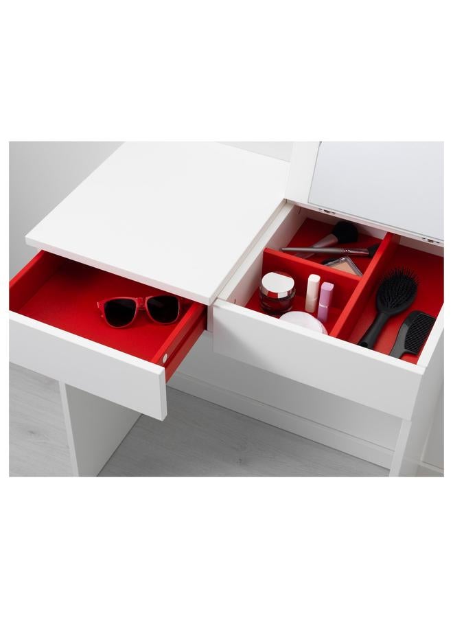 زبون طاولة الزينة، بيضاء، 70×42 سم - Image 5