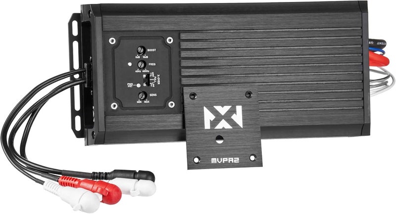 NVX MVPA2 600W Total RMS 2-Channel Bridgeable Marine-V Series Micro Class D Amplifier - Image 1
