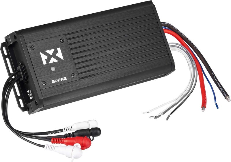 NVX MVPA2 600W Total RMS 2-Channel Bridgeable Marine-V Series Micro Class D Amplifier - Image 5