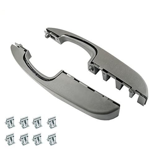 FEXON Pair Interior Door Pull Handle Front Left Right Side Compatible with 20032019 Chevy Express GMC Savana 1500 2500 3500 Van Replaces 25750064 10388389