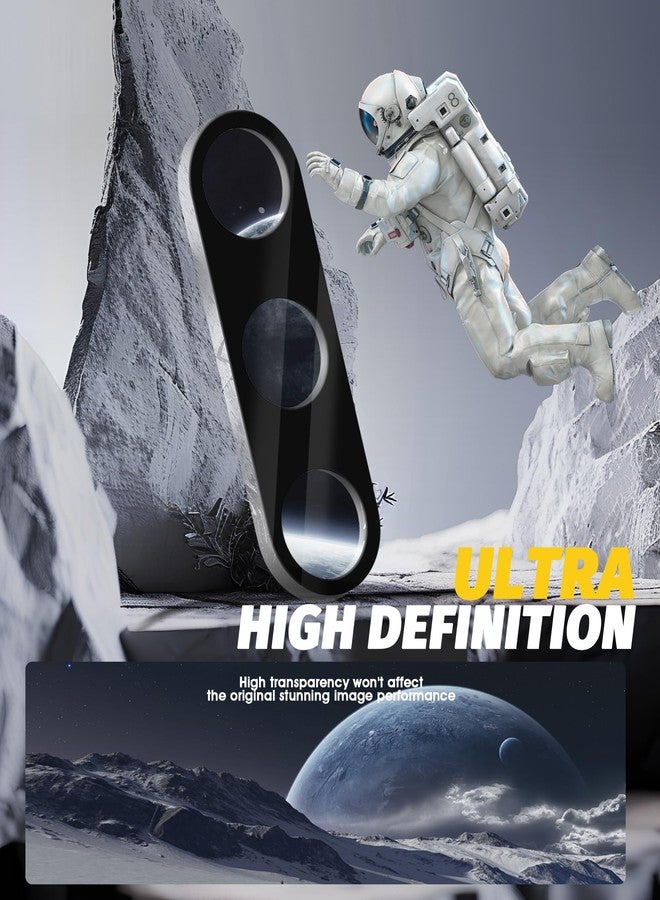 Orzero (3 Pack) Camera Lens Protector Compatible for Samsung Galaxy S24 FE, Protector de Cámera Tempered Glass 9H Anti-Scratch Case Friendly Does Not Affect Night Shots and Flash - Image 5