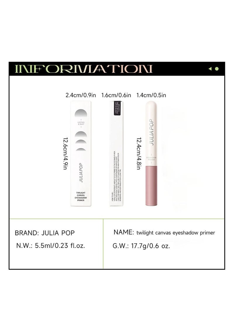 JULIA POP - Twilight Canvas Eyeshadow Primer - Image 1