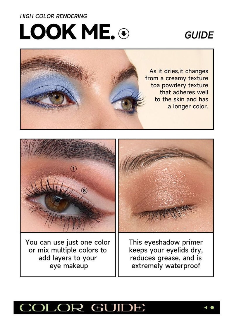 JULIA POP - Twilight Canvas Eyeshadow Primer - Image 1