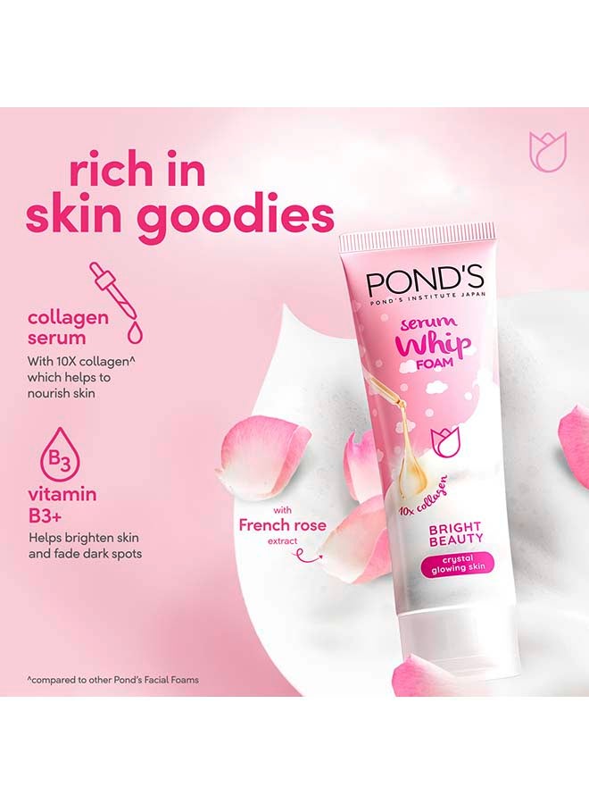 Pond's رغوة الوجه سيروم ويب بفيتامين B3 ومستخلص الورد الفرنسي - Image 5
