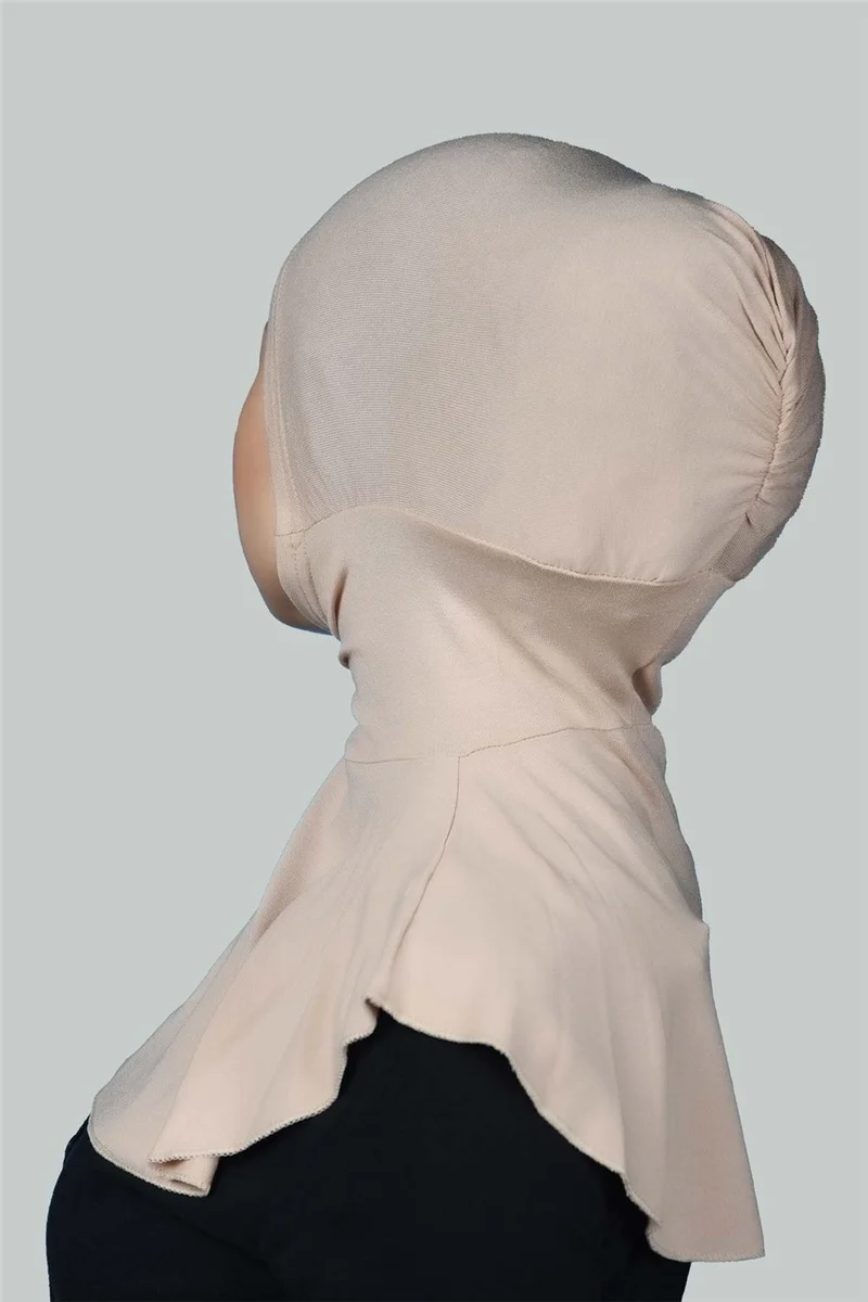 Altobeh Women's Hijab Practical Neck Collar Hijab - Sports Bonnet - Beige