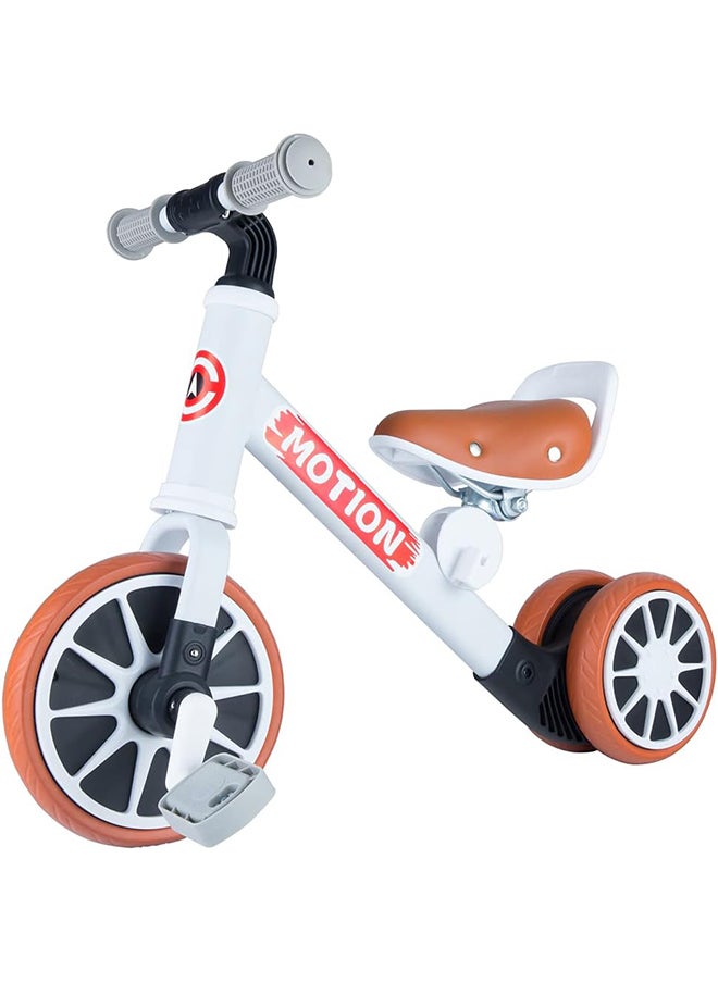 BORSA PIM - Kids Balance Bike – Carbon Steel Frame, EVA Wheels, Foam Saddle, Adjustable Seat (10.3”–13.39”), Shock-Absorbing Tires, Twist & Click Wheel Adjustment for Easy Learning Bike For Kids - Image 1