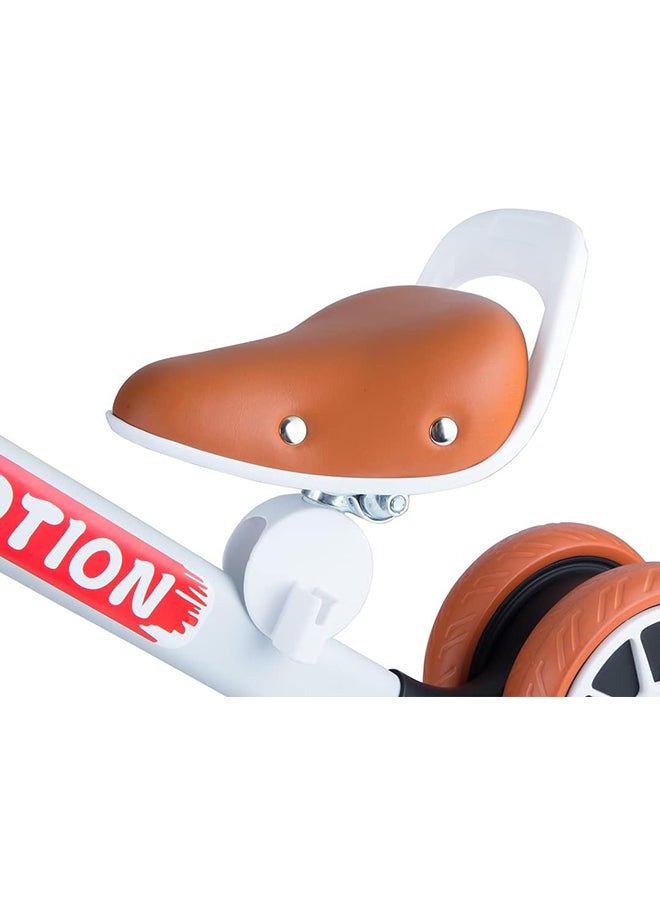 BORSA PIM - Kids Balance Bike – Carbon Steel Frame, EVA Wheels, Foam Saddle, Adjustable Seat (10.3”–13.39”), Shock-Absorbing Tires, Twist & Click Wheel Adjustment for Easy Learning Bike For Kids - Image 1