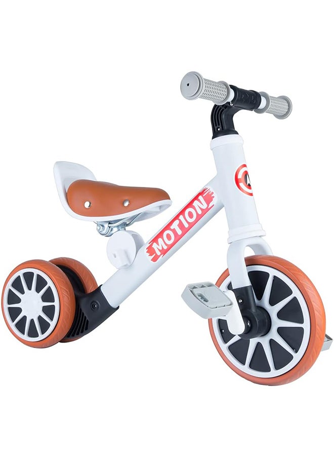 BORSA PIM - Kids Balance Bike – Carbon Steel Frame, EVA Wheels, Foam Saddle, Adjustable Seat (10.3”–13.39”), Shock-Absorbing Tires, Twist & Click Wheel Adjustment for Easy Learning Bike For Kids - Image 1