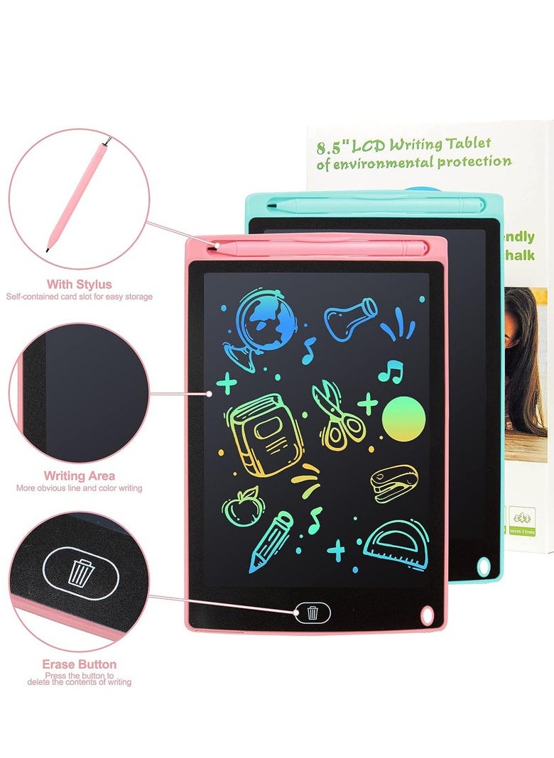 Generic 8.5 Inch Portable LCD Writing Tablet with Pen for Painting, Graffiti, Writing for Kids - Black  - Image 3