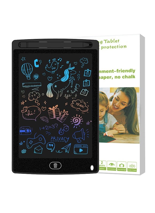 Generic 8.5 Inch Portable LCD Writing Tablet with Pen for Painting, Graffiti, Writing for Kids - Black  - Image 1