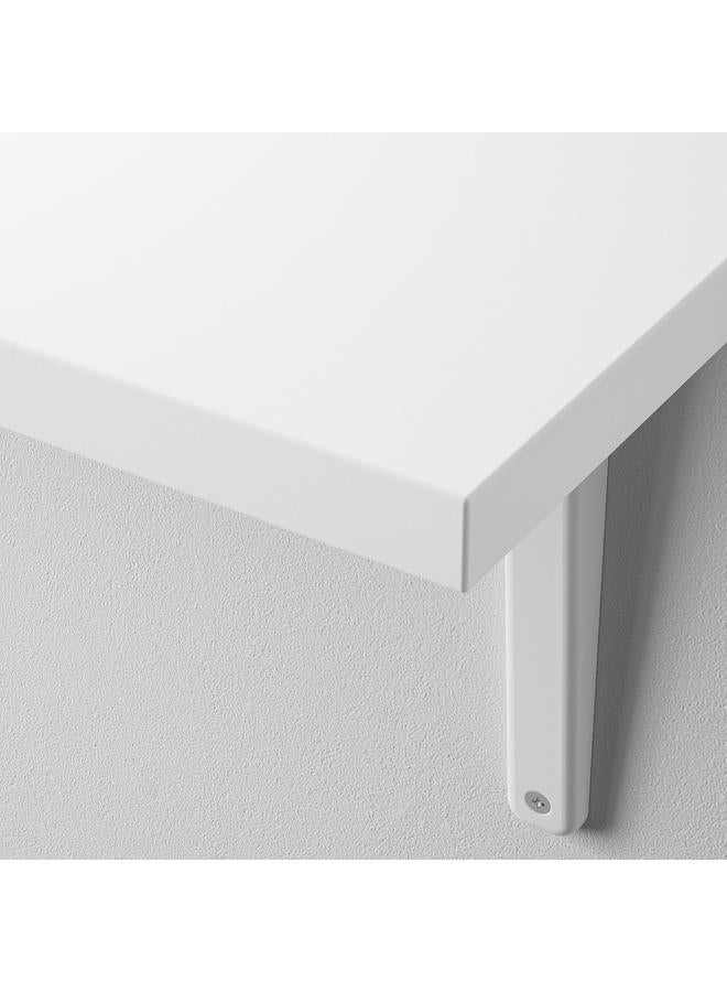 Zaboon Shelf With Bracket, White, 120X30 Cm - Image 5