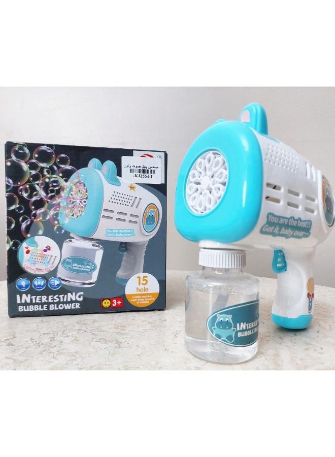 مسدس بابل مع الاضاءه والموسيقي الممتعه للاطفال