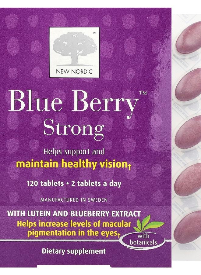 New Nordic Blue Berry™ Strong 120 Tablets