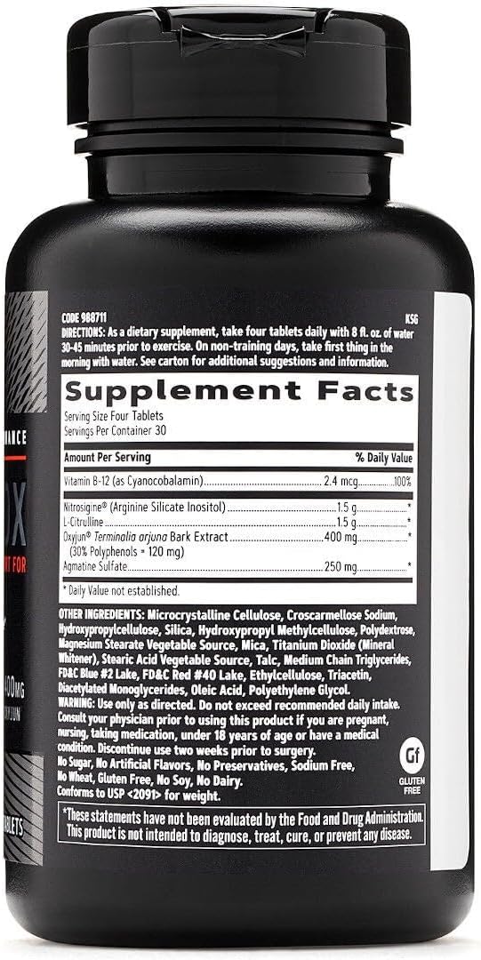 GNC AMP Ultra Nox Supports Endurance  Performance StimFree 120 Count - Image 3